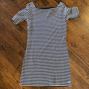 Cotten boat neck dress